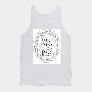 Love Never Fails Tank Top